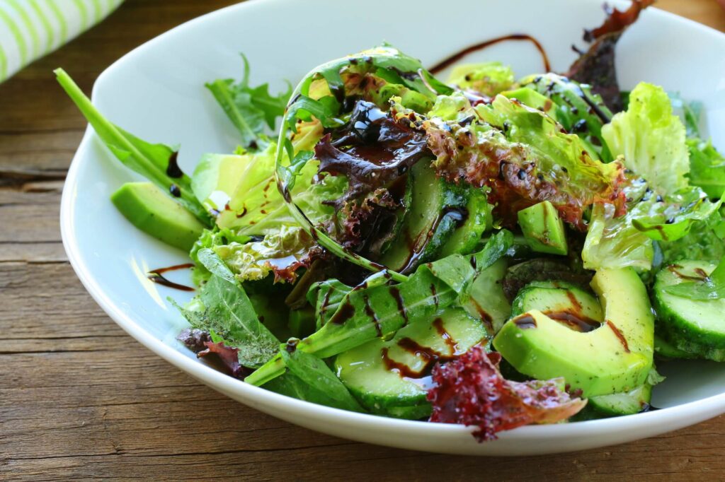 Fresh side salad with Hog Roast - Northern Hog and Roast